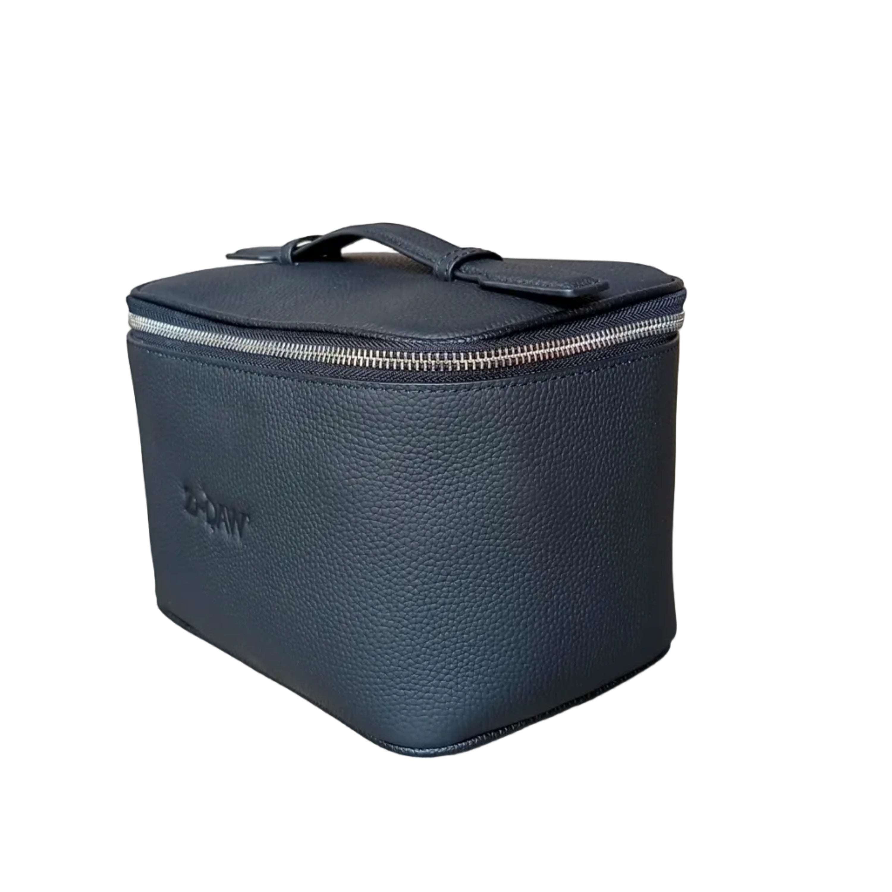 Genuine Leather Travel Make-Up Bag (Deep)