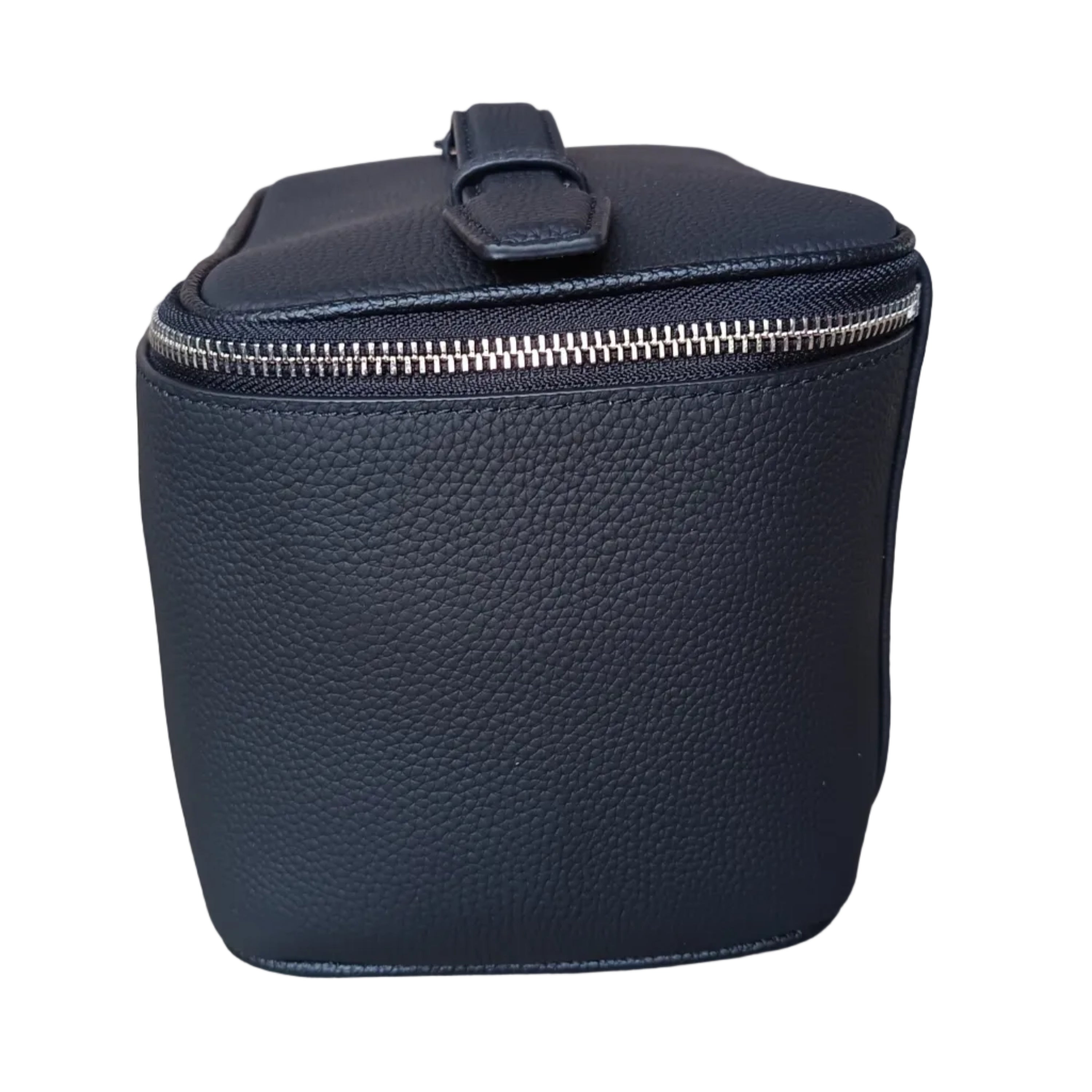 Genuine Leather Travel Make-Up Bag (Deep)