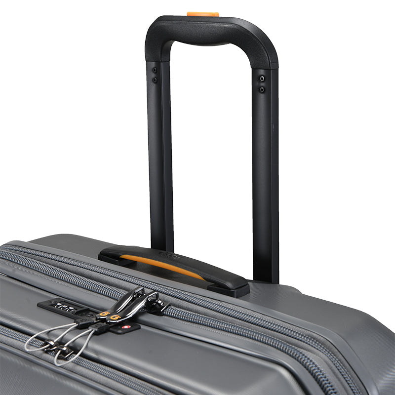 Goby London Titan 3 Piece Luggage Set - Gunmetal (Pre-Purchase)
