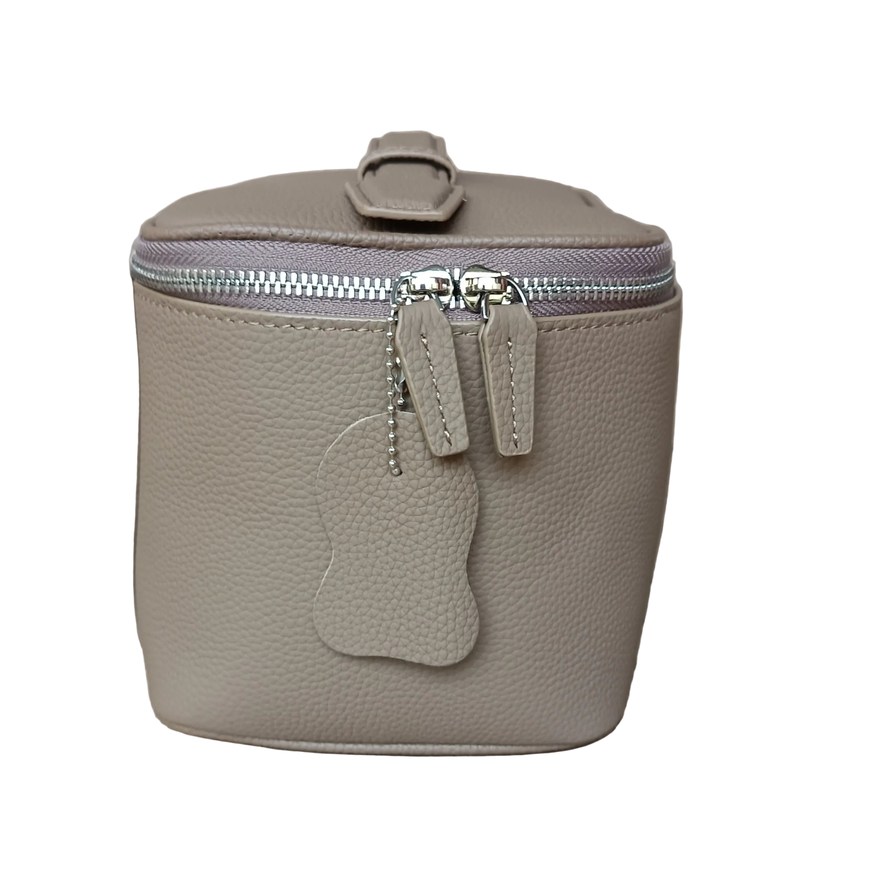 Genuine Leather Travel Make-Up Bag (Deep)