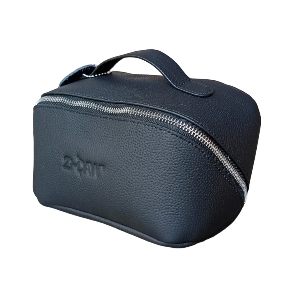 Genuine Leather Travel Make-Up Bag (Expanding)