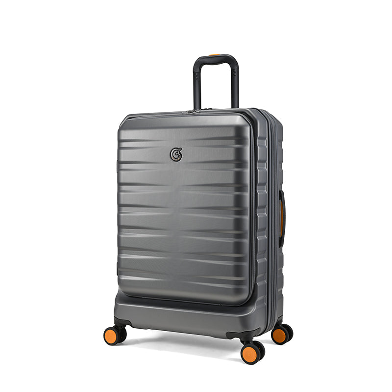 Goby London Titan 3 Piece Luggage Set - Gunmetal (Pre-Purchase)