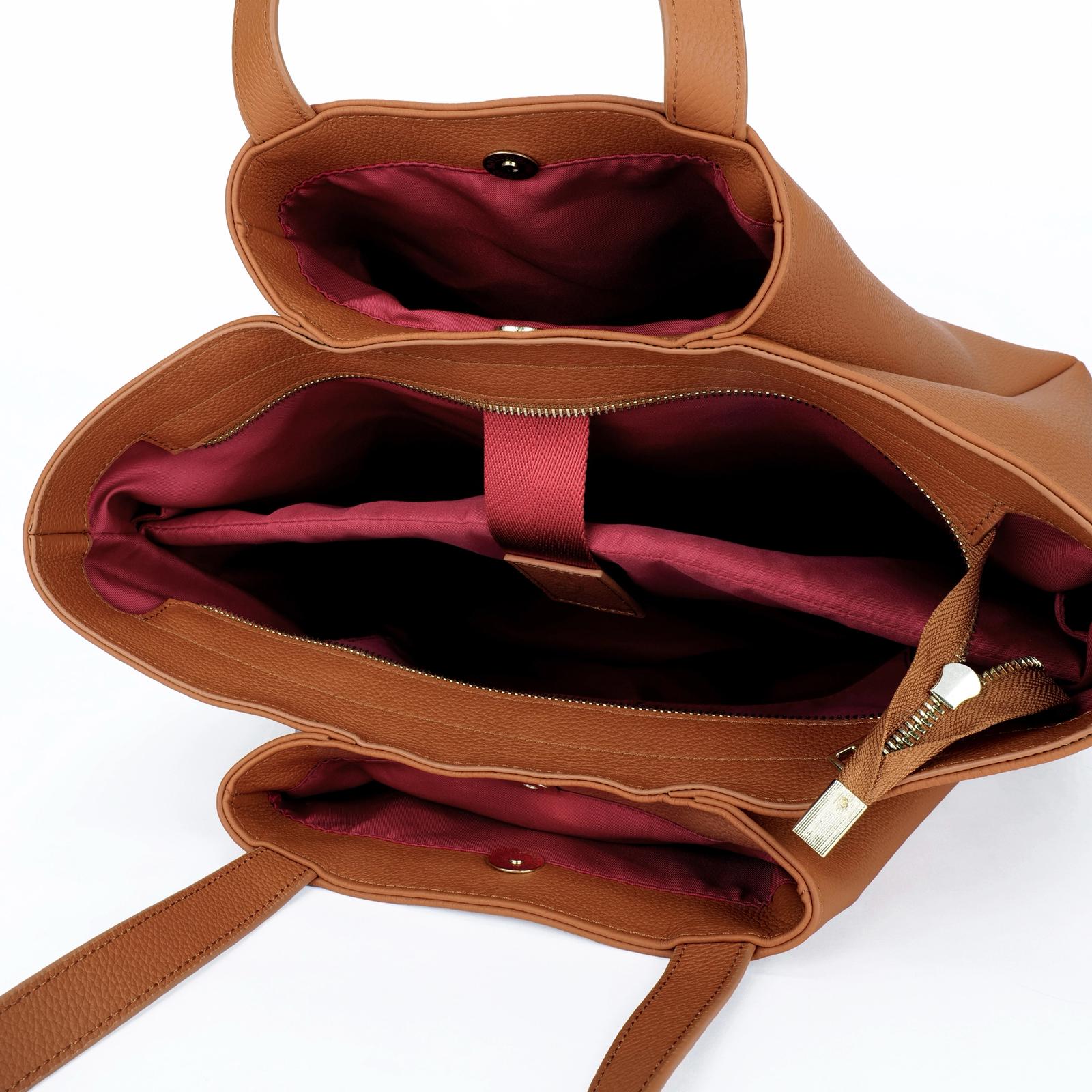 Zi-Daw Regent Tote - Genuine Leather Laptop Handbag