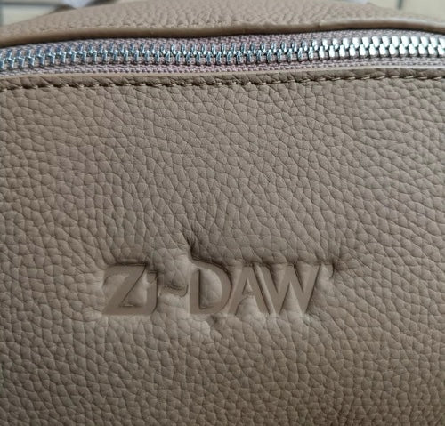 Genuine Leather Travel Make-Up Bag (Deep)