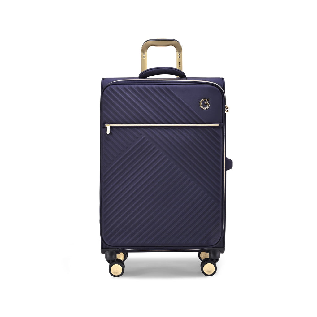 Goby London Royal Vogue Luggage Set - Royal Blue