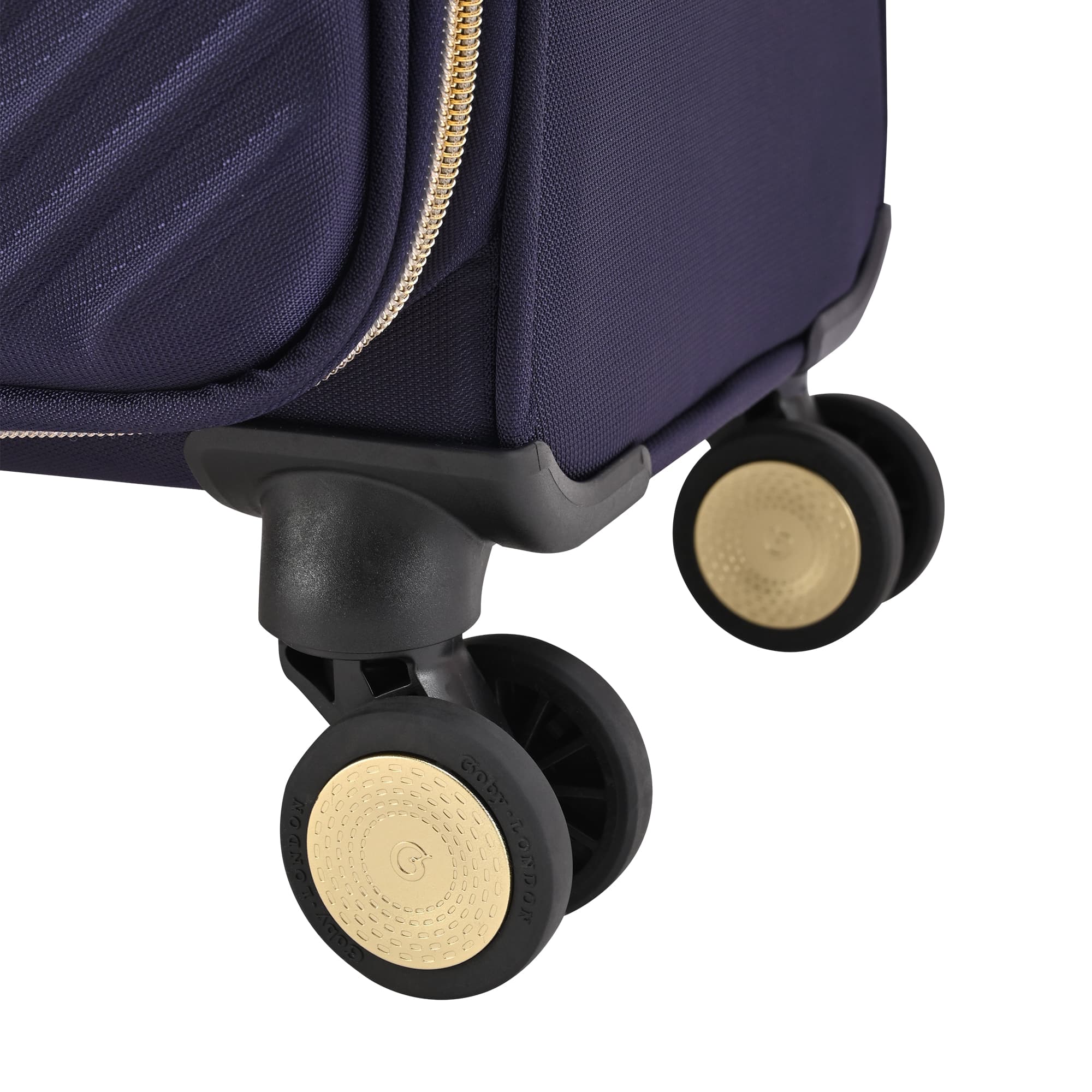 Goby London Royal Vogue Luggage Set - Royal Blue