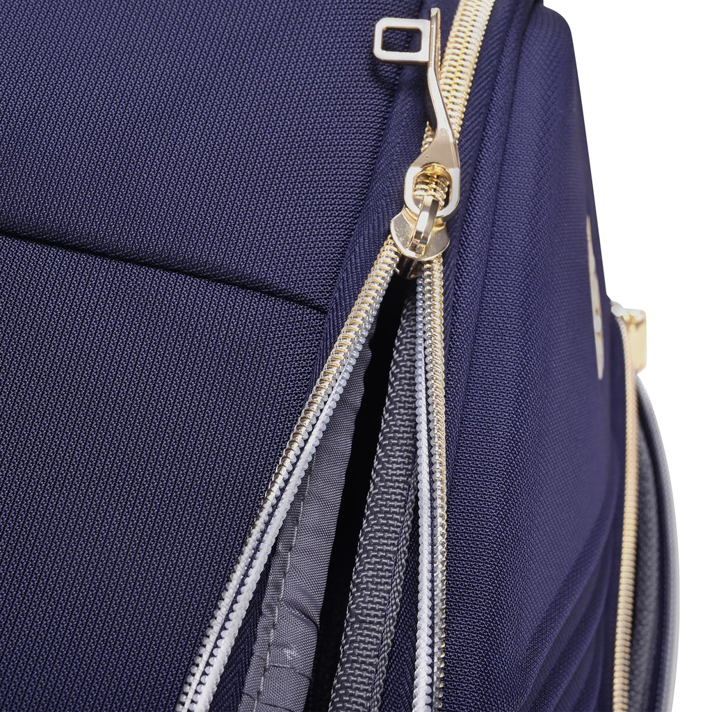 Goby London Royal Vogue Luggage Set - Royal Blue