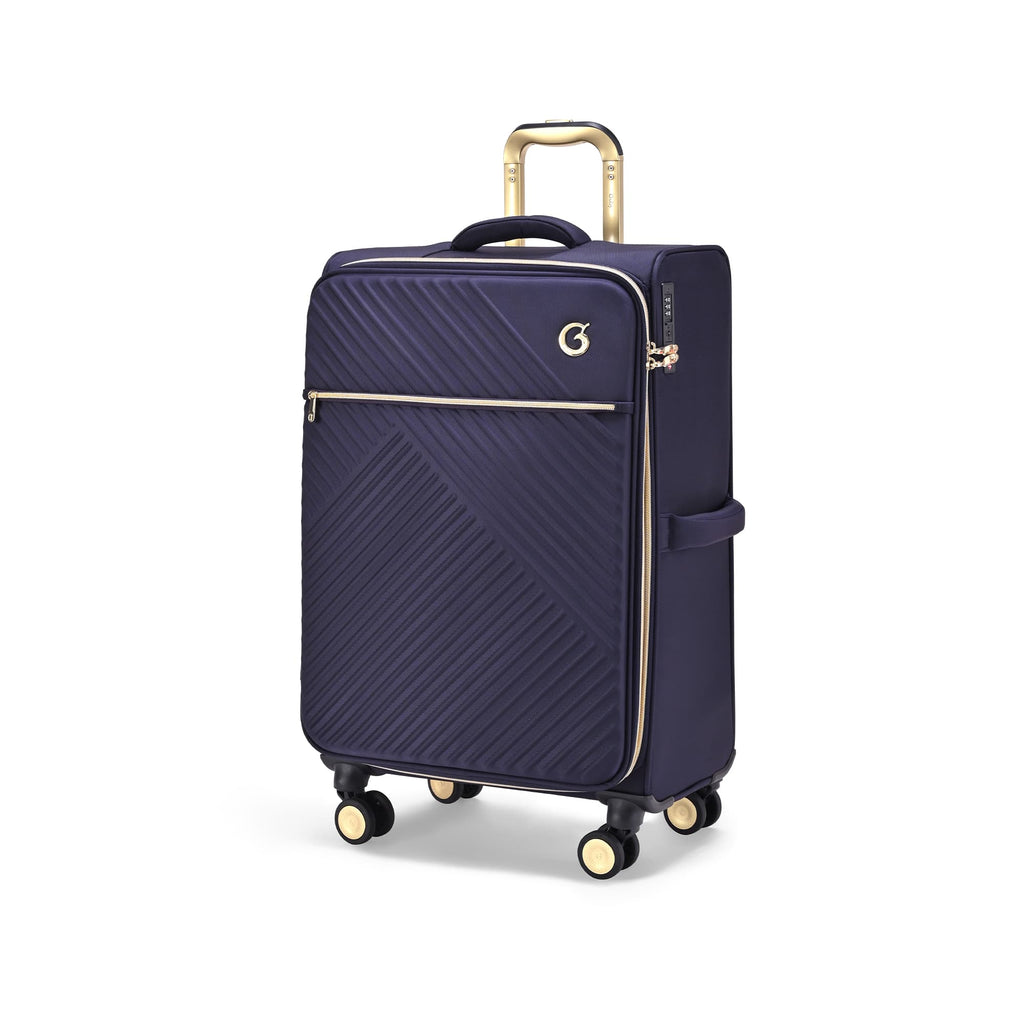Goby London Royal Vogue Luggage Set - Royal Blue