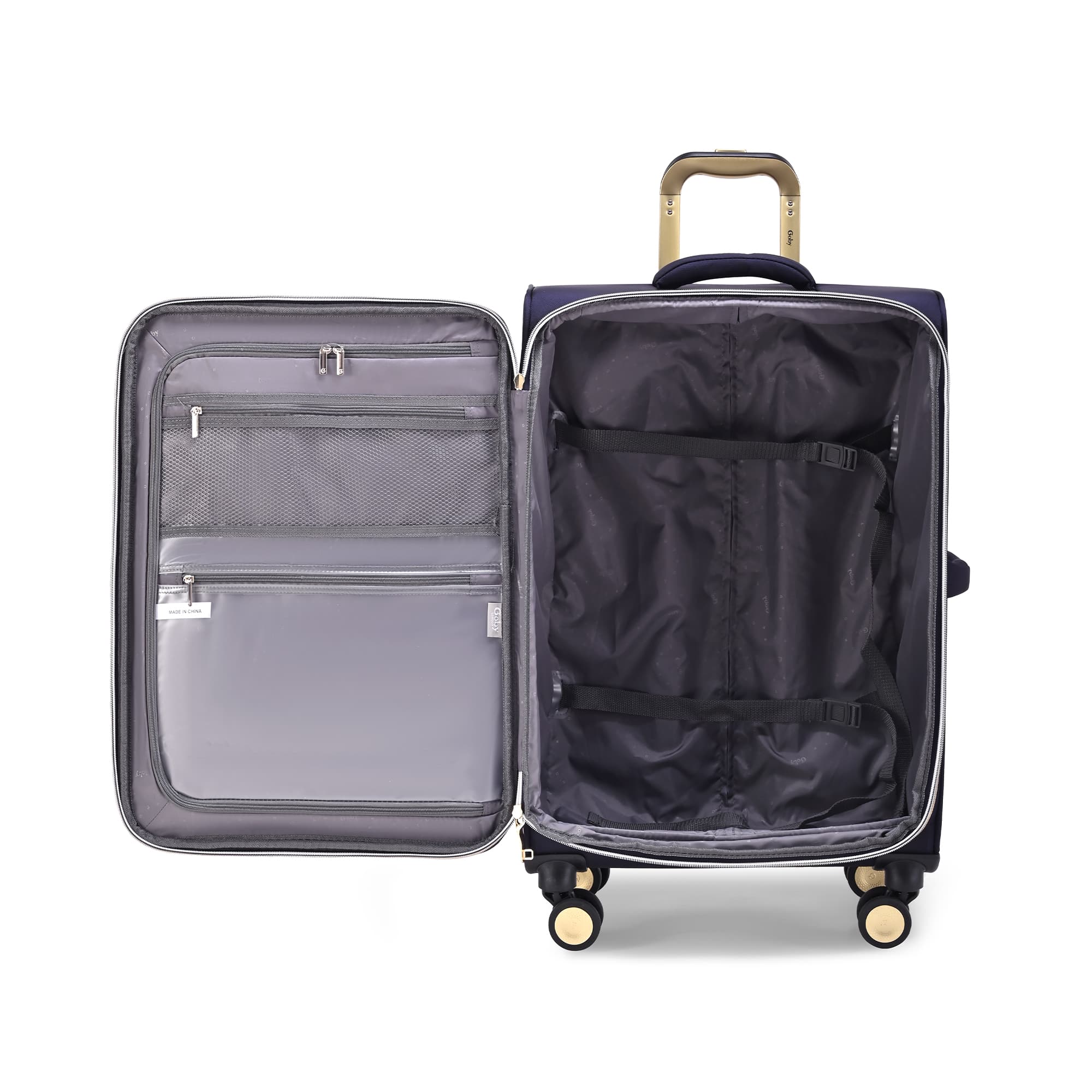 Goby London Royal Vogue Luggage - Signature Black (Pre-Purchase)