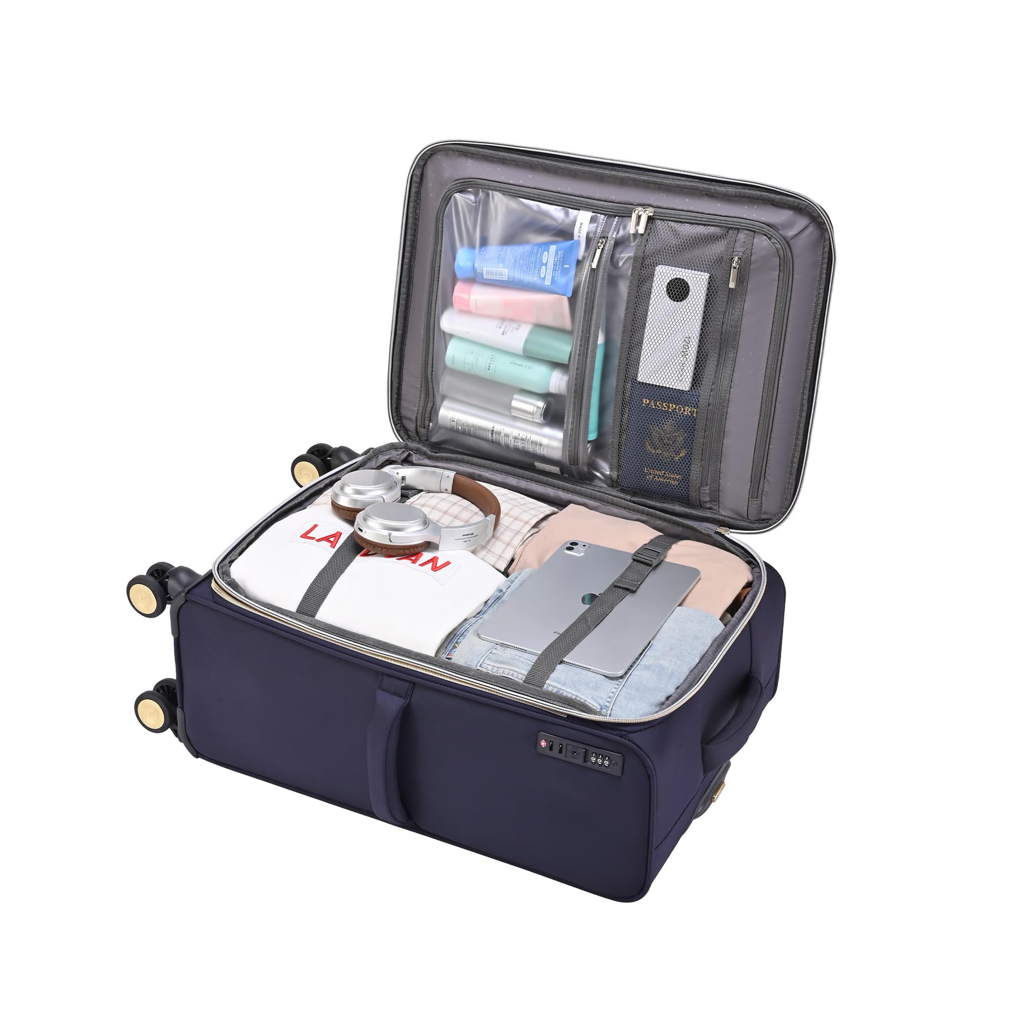 Goby London Royal Vogue Luggage - Signature Black (Pre-Purchase)