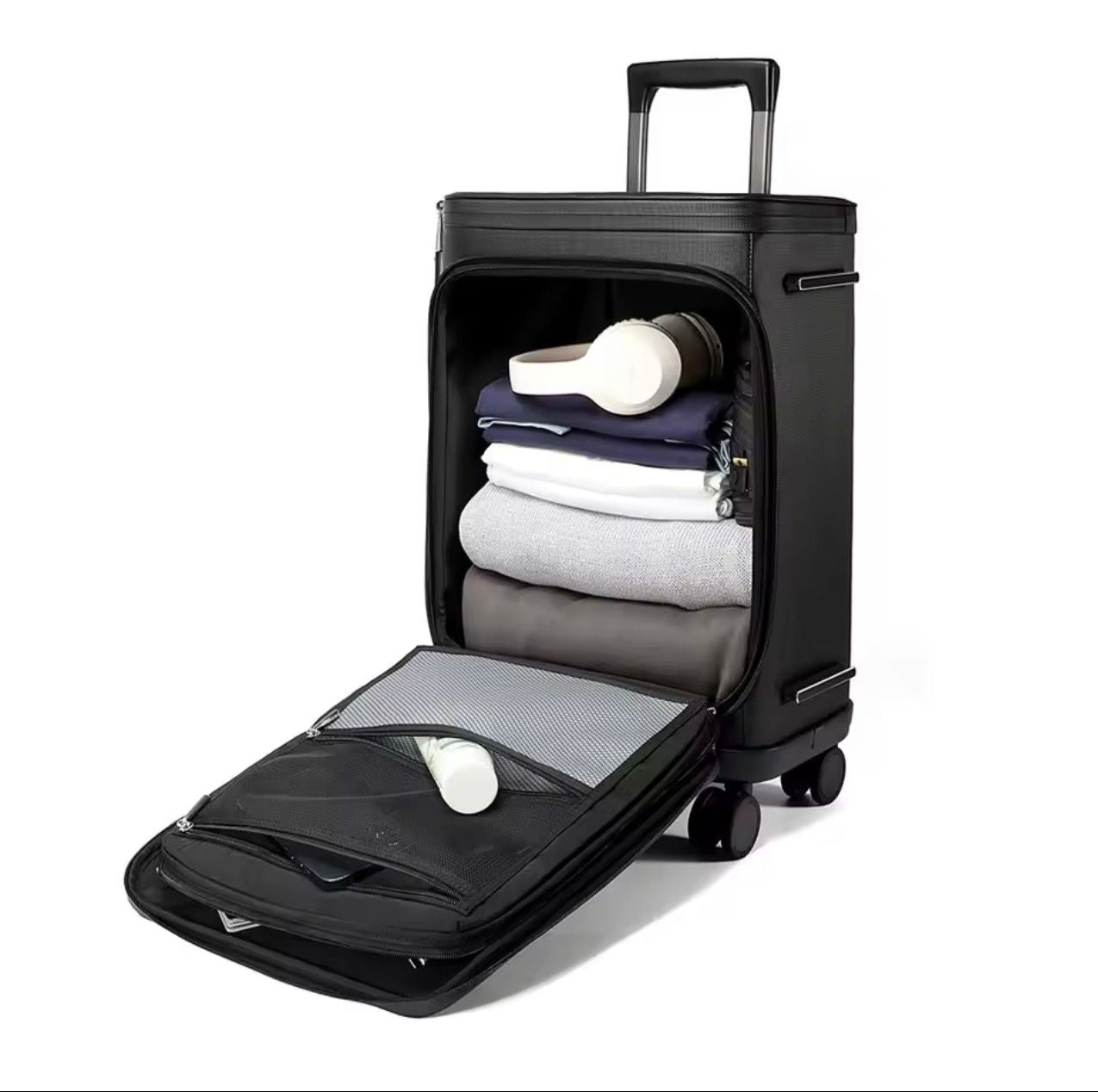 2 x Zi~Daw Cabin Spinner Luggage - Black (Pre-Purchase)