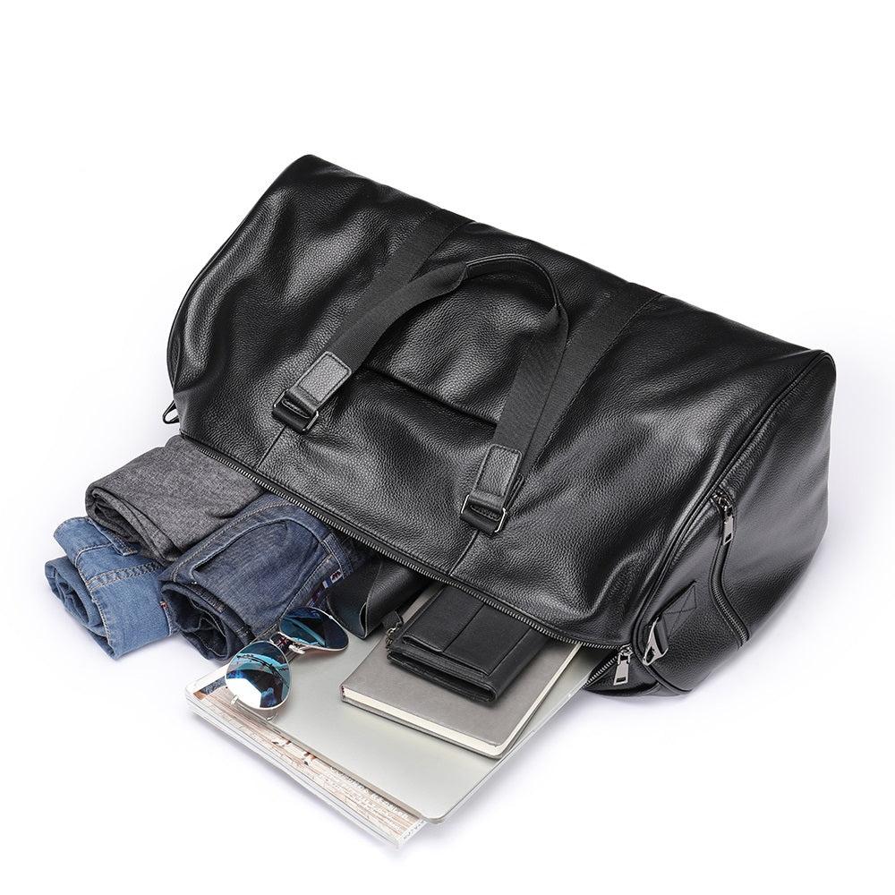 Zi~Daw Leather Weekend & Gym Bag (55cm)