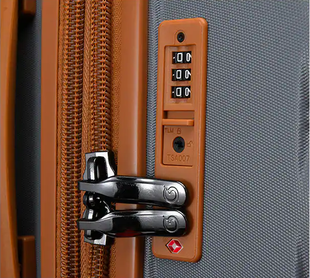 Goby London Diamond Luggage - Grey