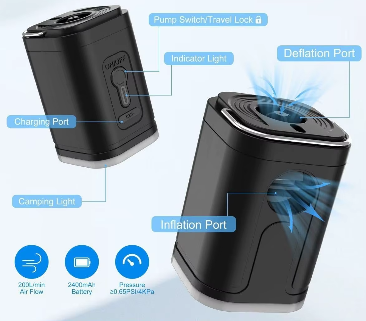 2 in 1 - Vacuum and Waterproof Reusable Bags w/Pump